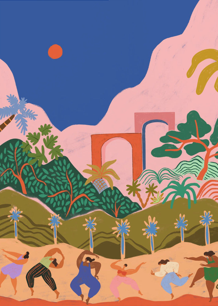 Tanzen im Paradies | Poster
