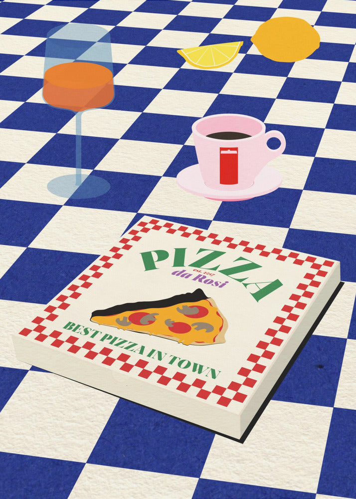 Das italienische Menü | Poster