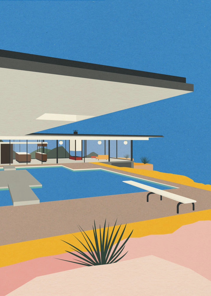 La Stahl Haus | Leinwand