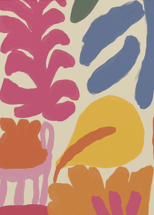 Bold Floral Dance | Poster