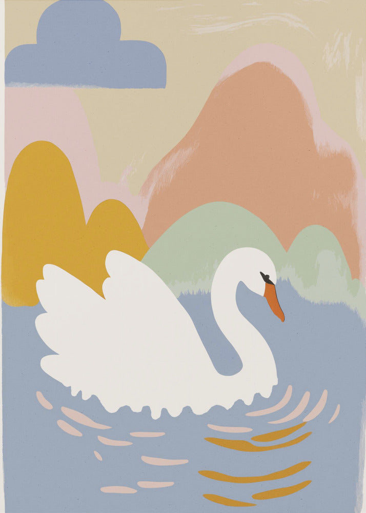 Schwanentraumlandschaft | Poster