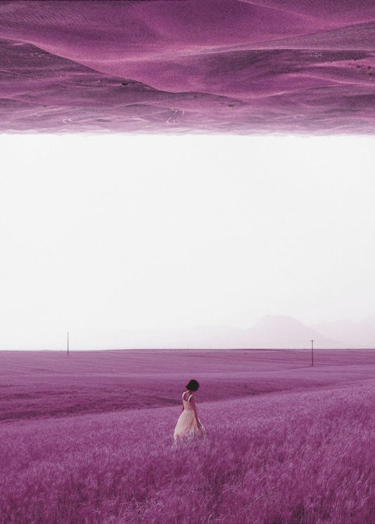 Purple Fields | Canvas