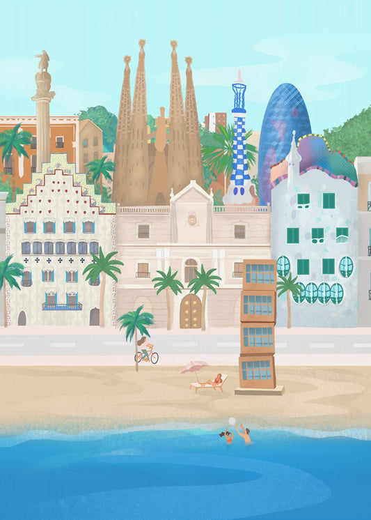 Barcelona | Leinwand