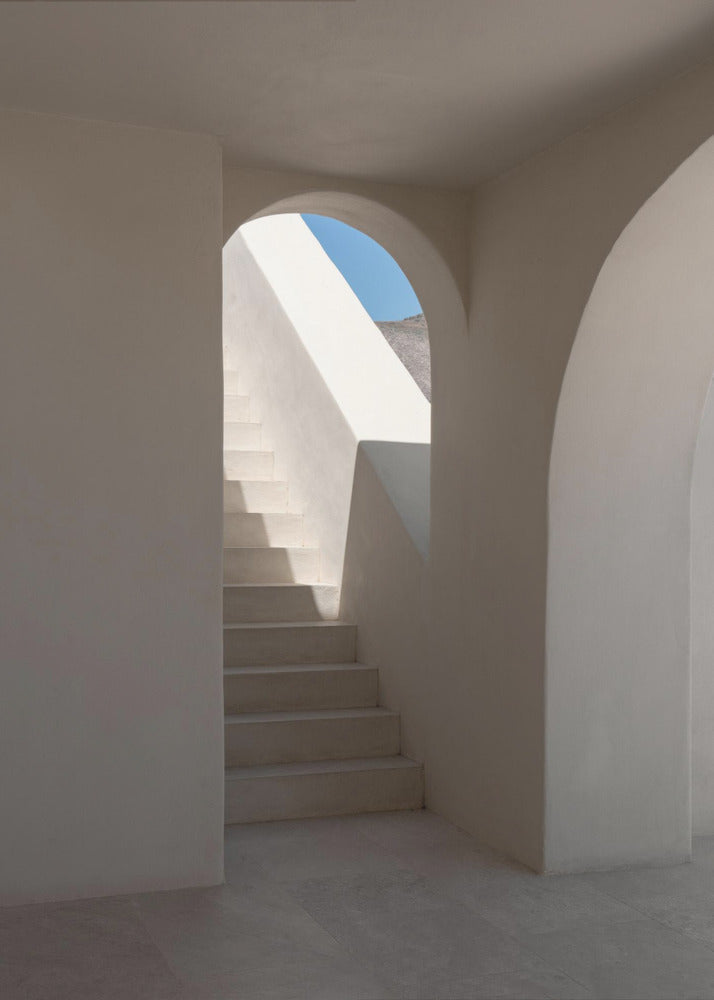 Treppe zum Meerblick | Poster