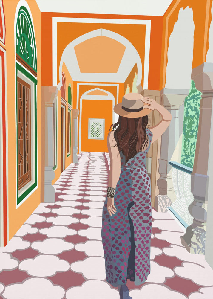 Wanderlust Pathway | Leinwand