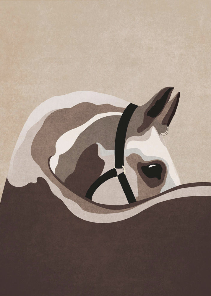 Majestic Equine Gaze | Poster