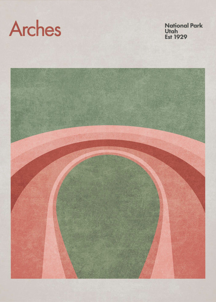 Abstrakte Bögen | Poster