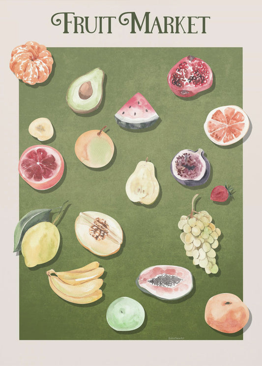 Bunte Ernte | Leinwand