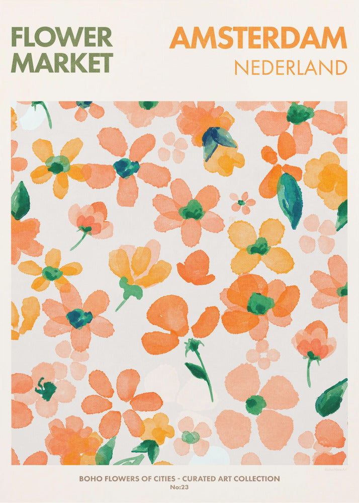 „Lebendige Blüten“ | Leinwand
