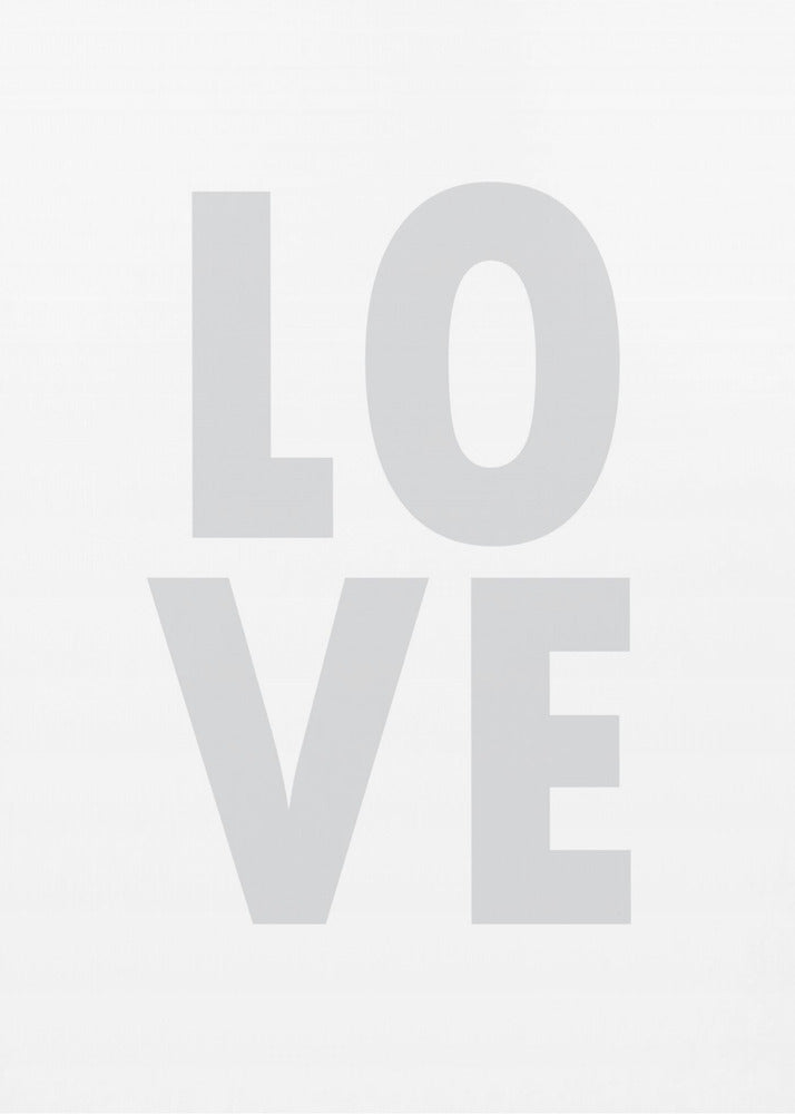 Lovegray2f Oju 2x3 | Leinwand