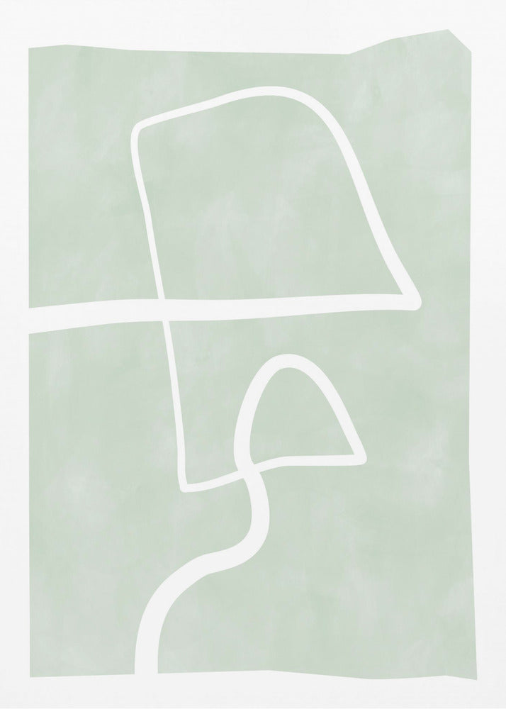 Sanftes Kurvenlabyrinth | Poster