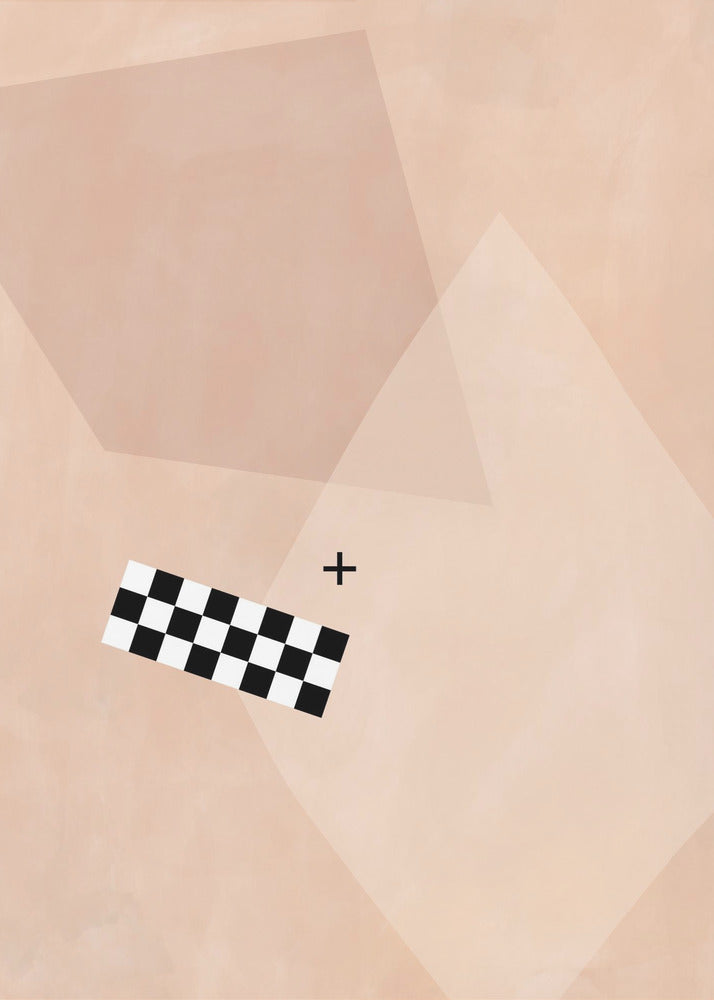Geometrische Balance | Leinwand