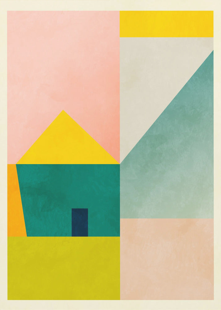 Spaces 3 Haus | Leinwand