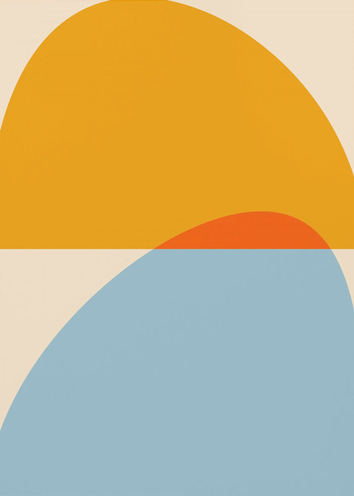 Pastell der Mitte des Jahrhunderts 18 | Leinwand