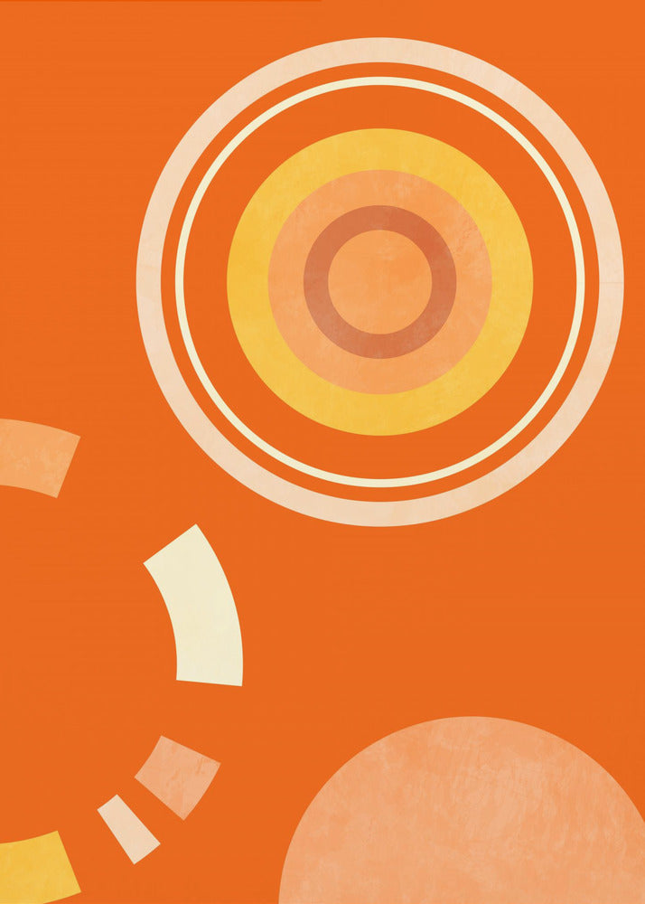 Spring Mid Rhapsody Orange 4 | Poster