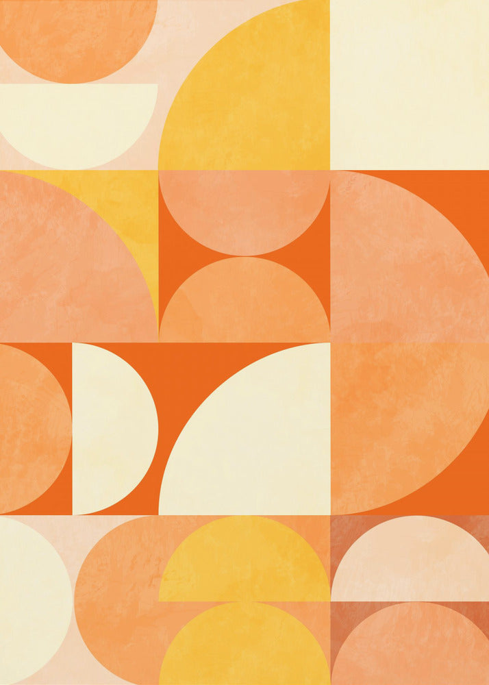 Spring Mid Rhapsody Orange 3 | Leinwand