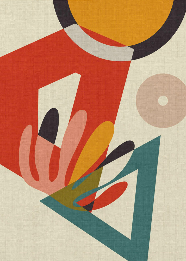 Mid Century Cirque 2 | Leinwand