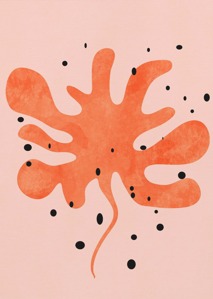 Aquarell Miro Shapes Kopie | Leinwand