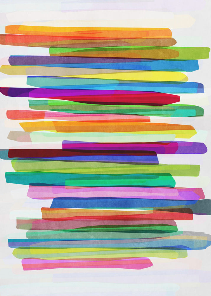 Bunte Streifen 1 | Poster