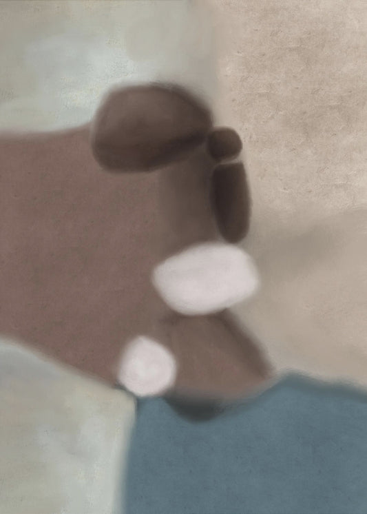 Schwimmende Felsen | Leinwand