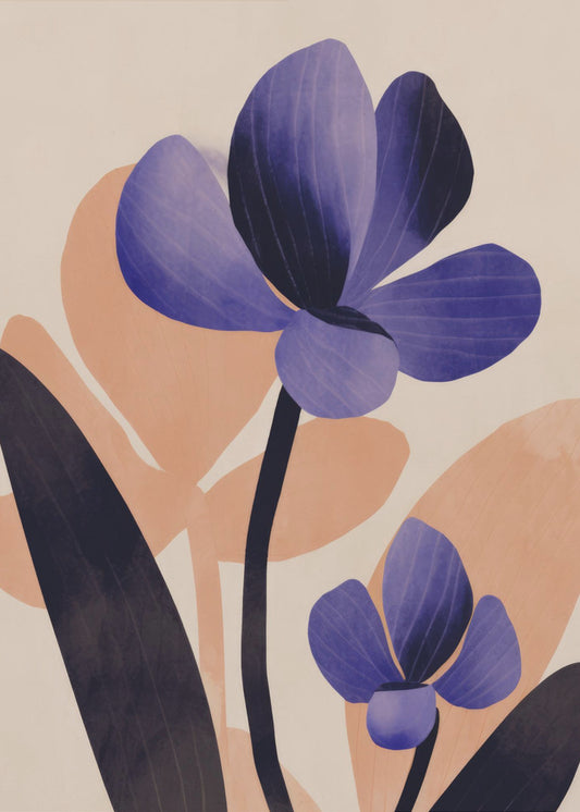 Violet Harmony | Canvas