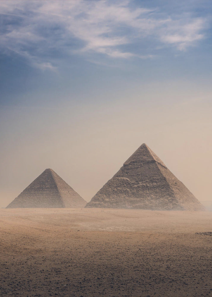 Große Pyramiden von Gizeh, Kairo, Ägypten | Poster