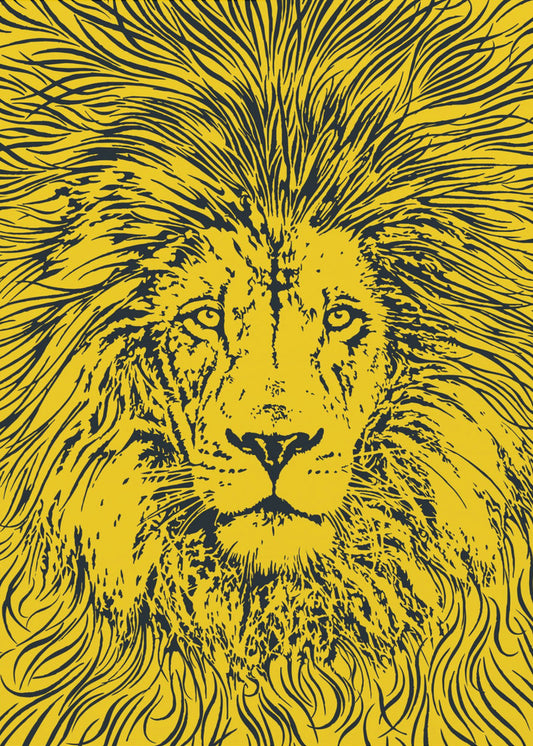Lion Portrait – King of the Beasts | Canvas