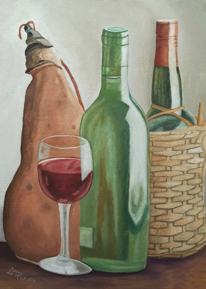 Im Weingut | Leinwand