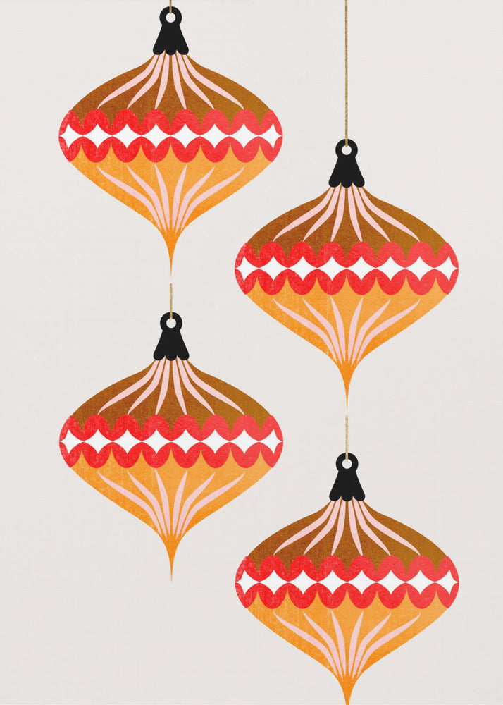 Weihnachtskugeln (Vers. 2) | Poster