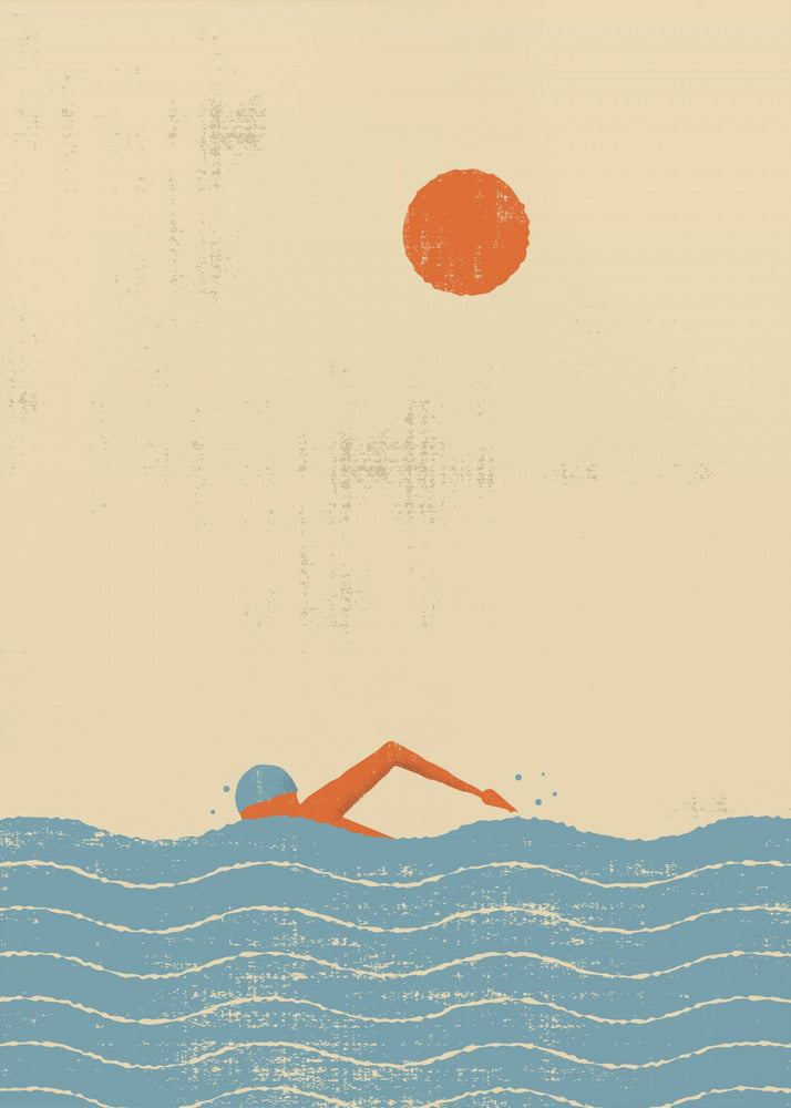 Swimmer | Canvas