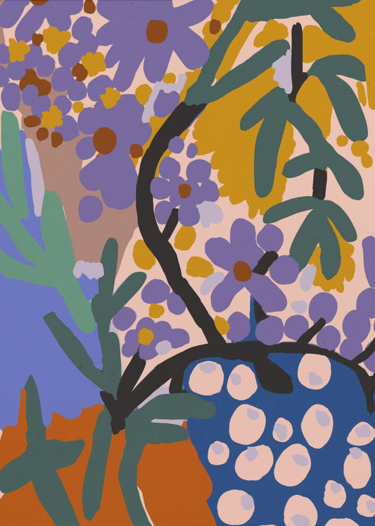 Vibrant Flora Burst | Poster