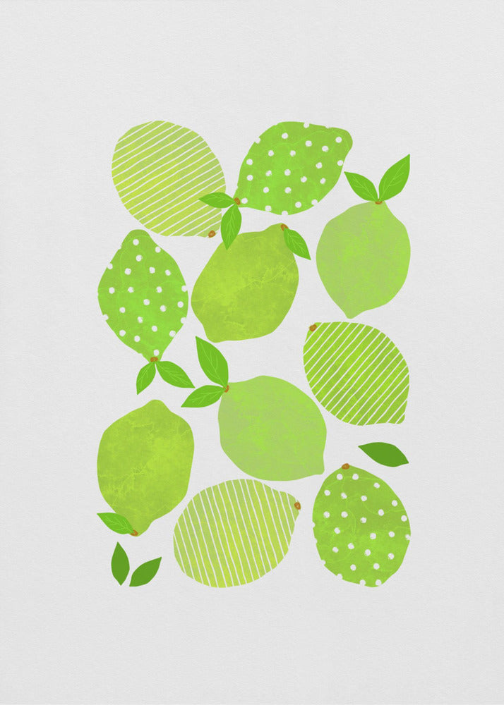 Limettenmenge | Leinwand