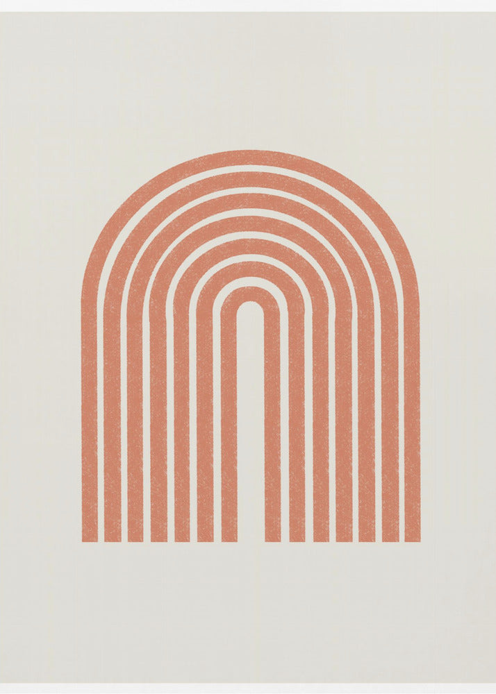 Retro-Bogenlinien | Poster