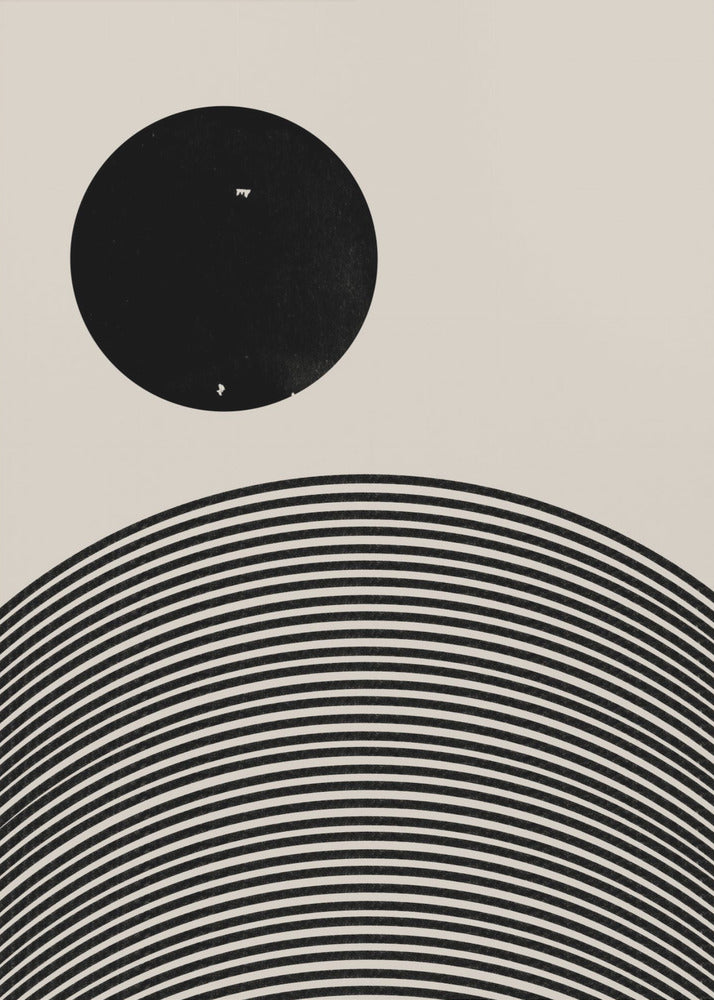 Orbiting Silhouette | Poster