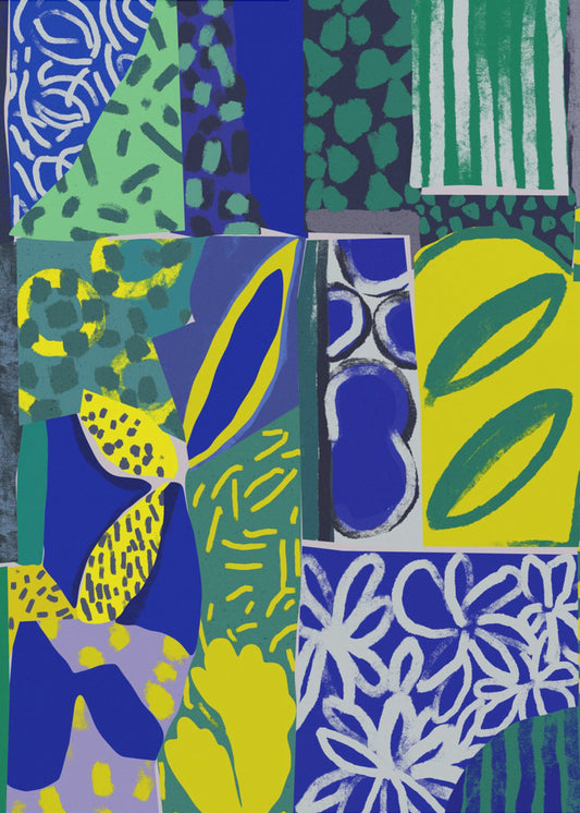 Vibrant Patchwork | Poster