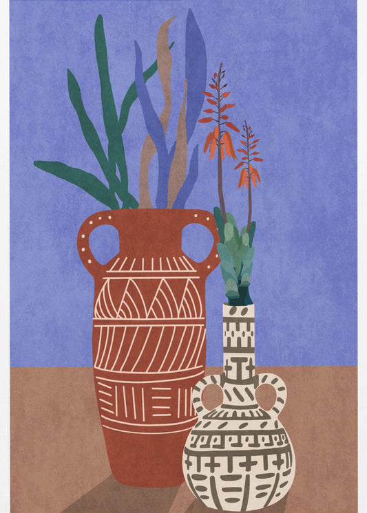 Blumenvase 3ratio 2x3 Druck von Bohonewart | Leinwand