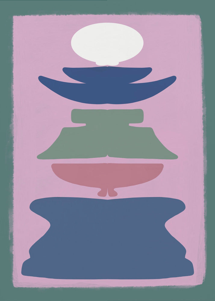 Kräftige, bunte Formen | Poster