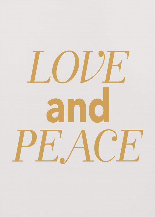 Love and Peace | Canvas