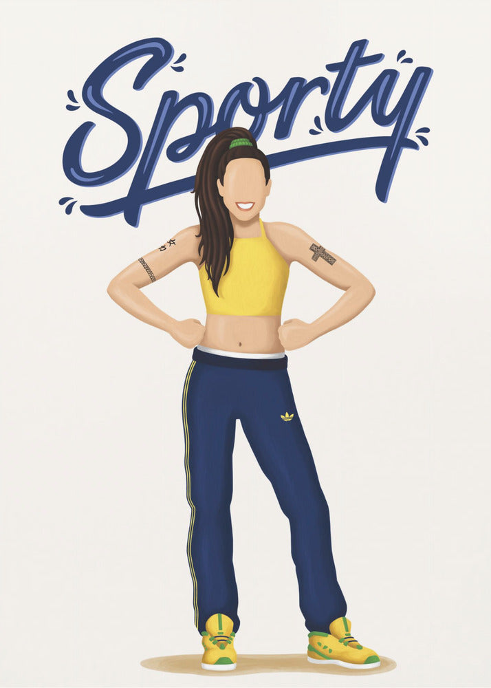 Sportliches Gewürz | Poster