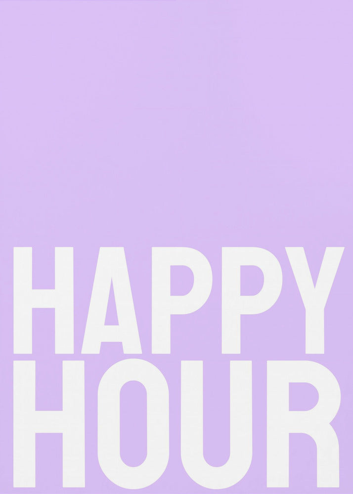 Cheerful Lavender Vibes | Canvas