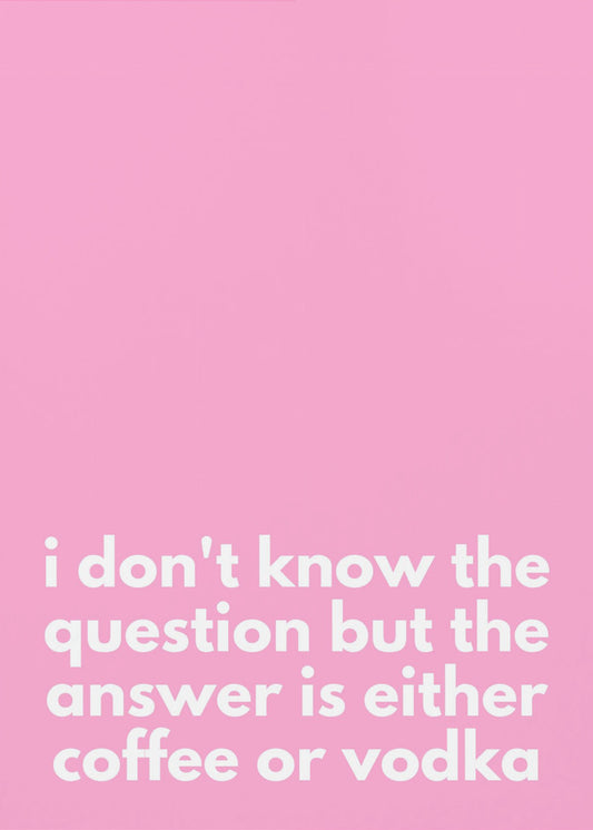 Auswahlmöglichkeiten auf Pink | Leinwand