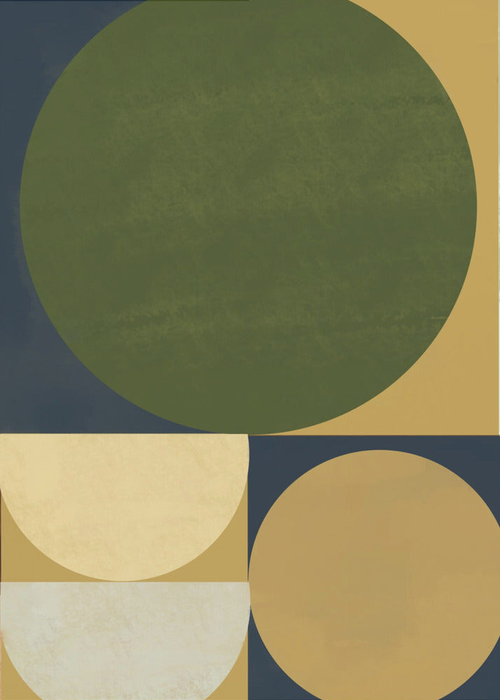 Zeitgenössisch Geometrisch 1 | Leinwand
