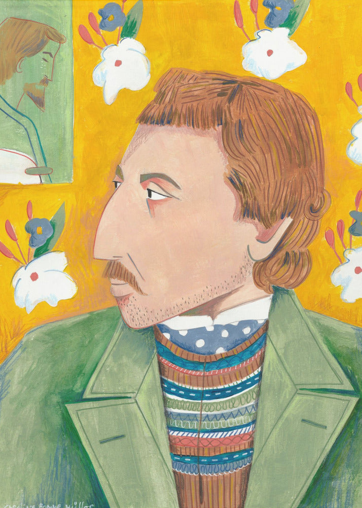 Paul Gauguin Porträt | Leinwand