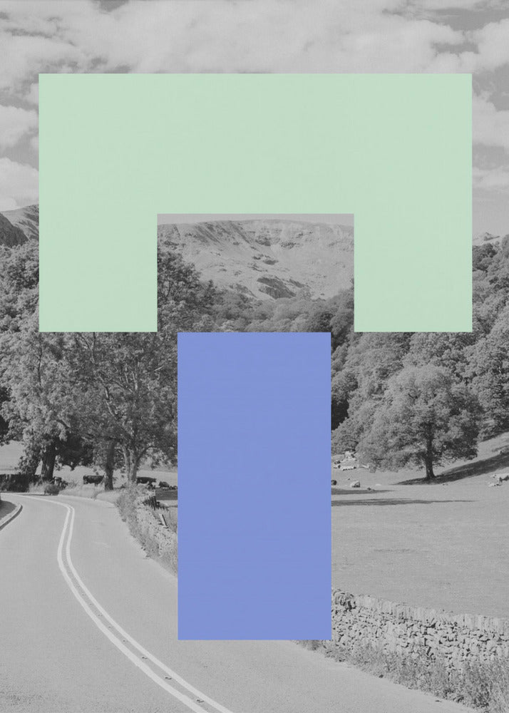 Geometric Landscape | Poster