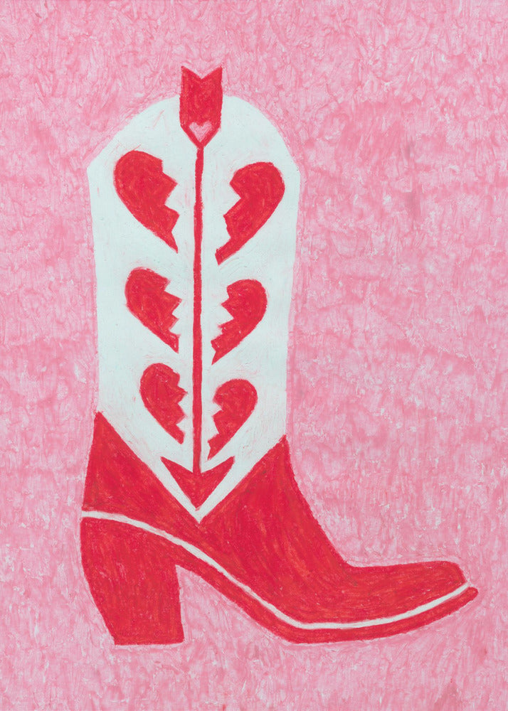 Heartbreak Heels | Leinwand