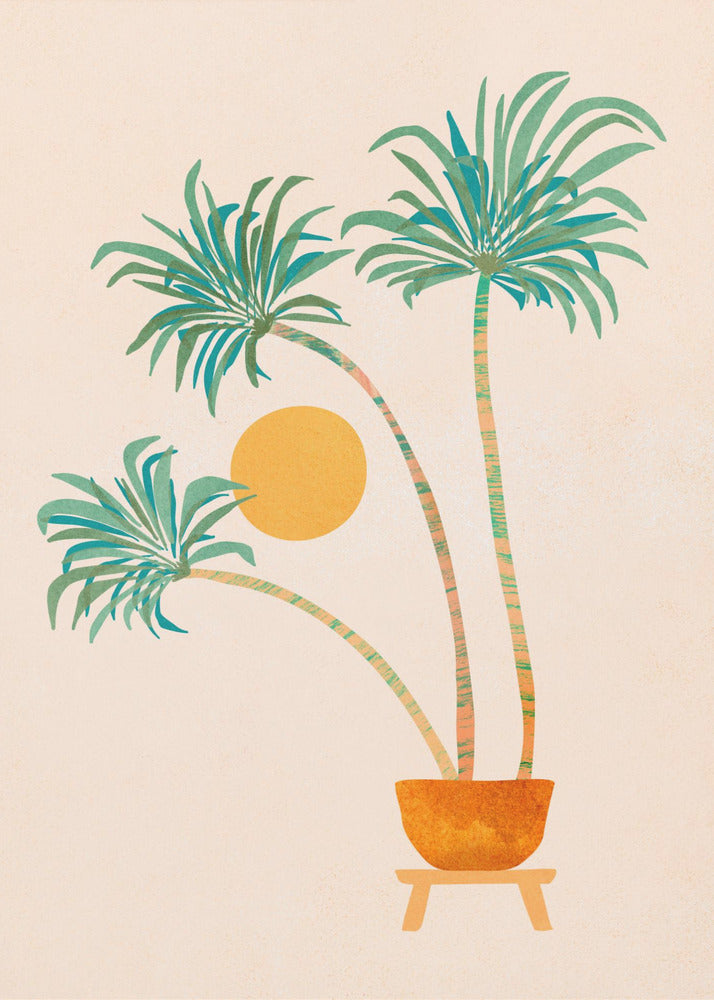 Socal Palms 1 | Leinwand
