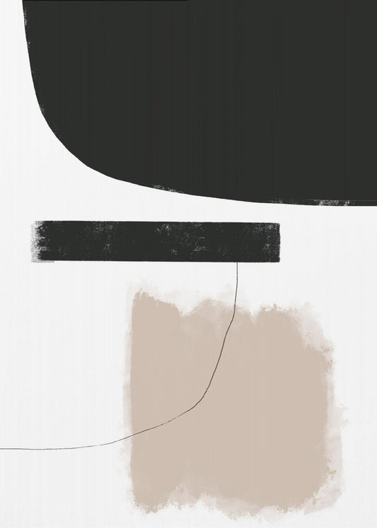 Minimalistische Balance | Leinwand