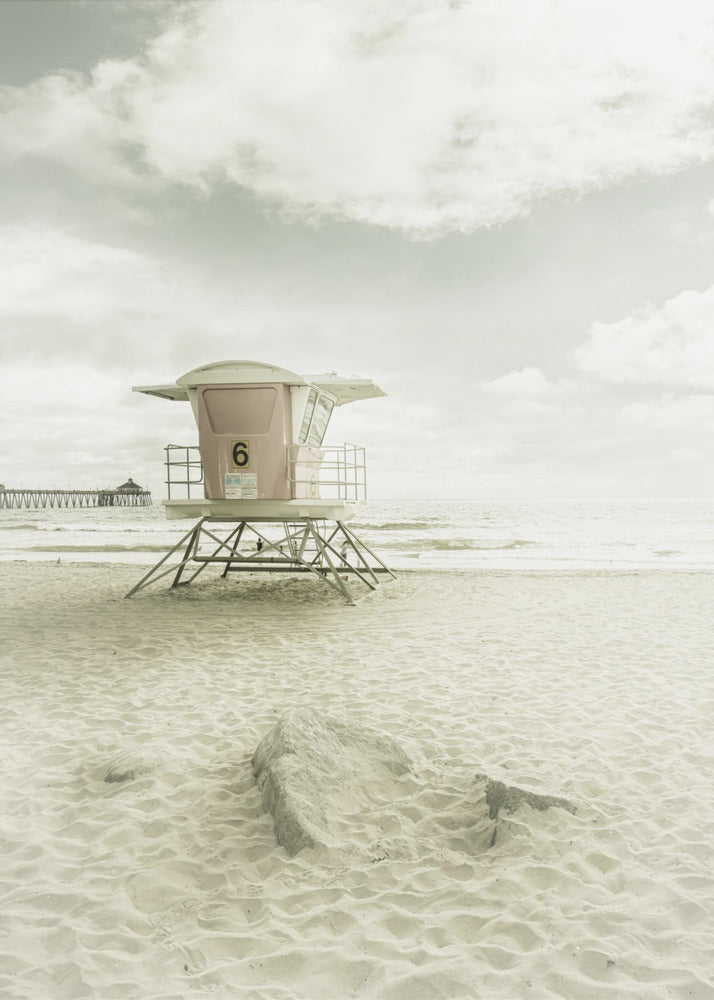 Kalifornien Vintage Imperial Beach | Poster