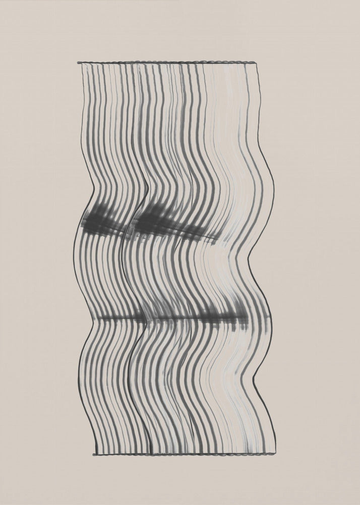 Gebogene Illusionen | Leinwand