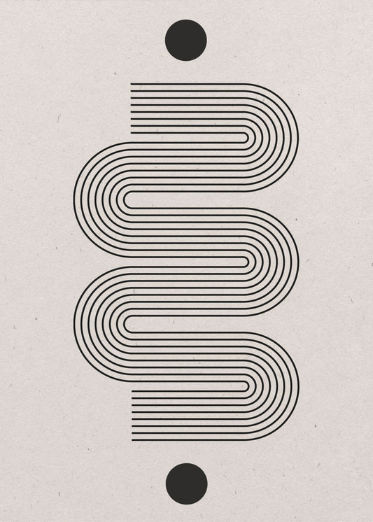 Windende Harmonie | Leinwand